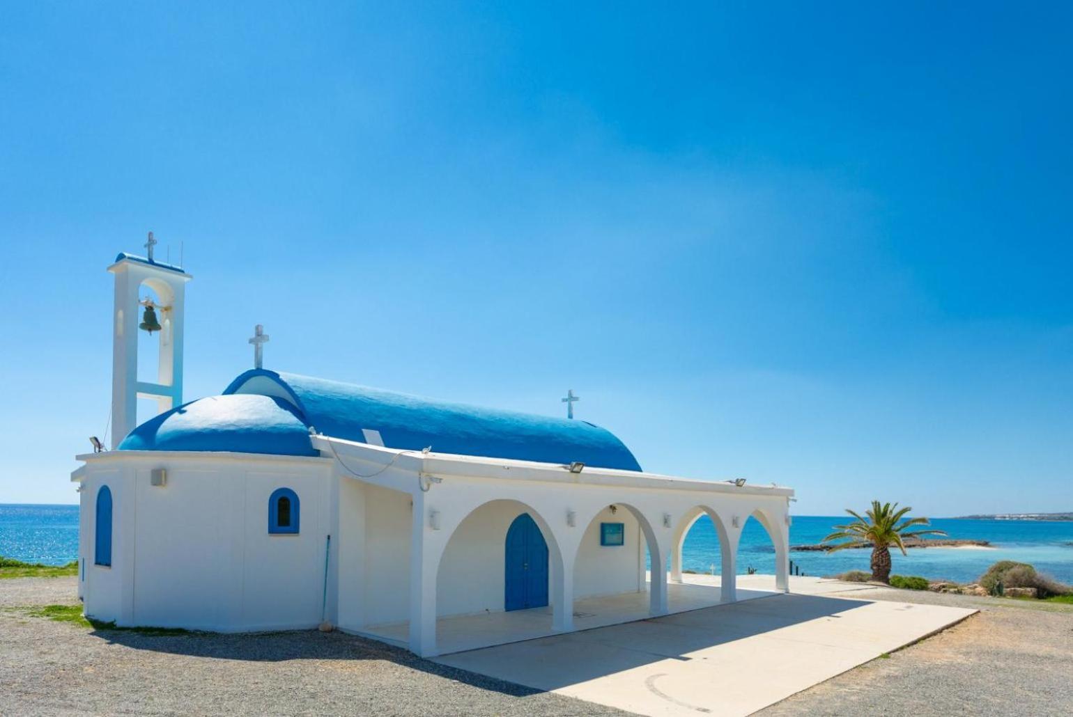 Sun Beach Villa Tria Polis エクステリア 写真